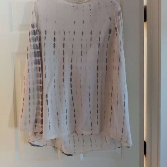 Eileen Fisher Cowl Neck Alpaca and Silk Sweater - Picture 2 of 4